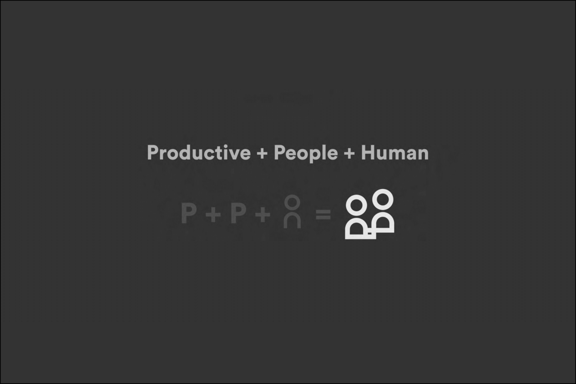 Productive People